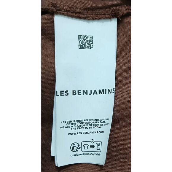 Les Benjamins world tour mens small rustic brown crewneck tshirt - Picture 7 of 8